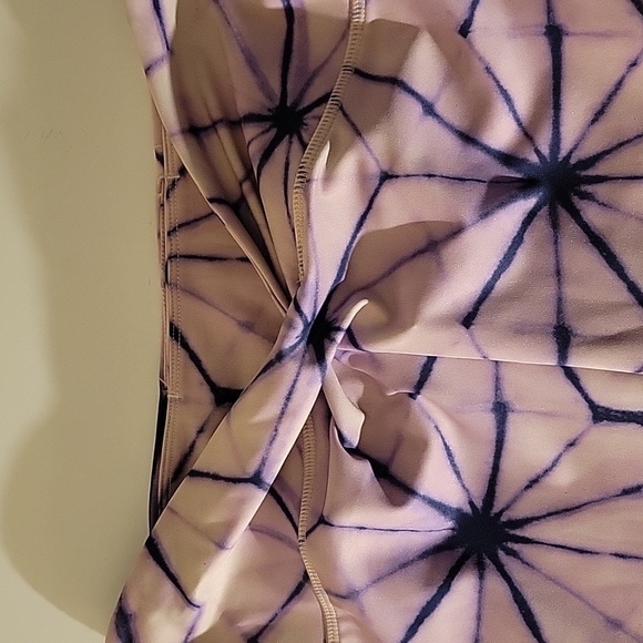 Free People Movement Double Take Printed Leggings in Purple Combo•L - Picture 5 of 9